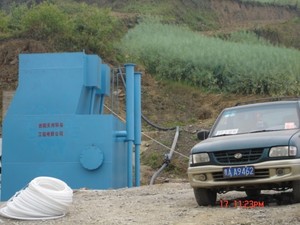 贵州开阳县龙水镇水厂工程业绩（一体化净水器装置）