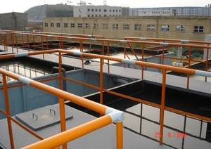 我公司承接的贵州遵义氧化铝有限公司一体化生活污水中水处理系统